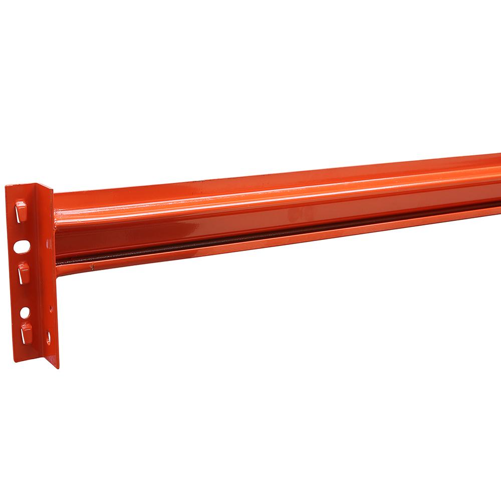 Auflageträger für Holzeinlagen oder Stahlauflagen | für Weitspannregal MOOSE | Breite 150cm | Reinorange