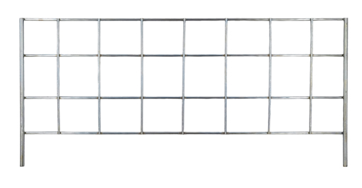 Draht-Steckgitter für Schulte Fachbodenregale mit Stecksystem für MULTIplus250/330 | HxT 14x60cm | Glanzverzinkt