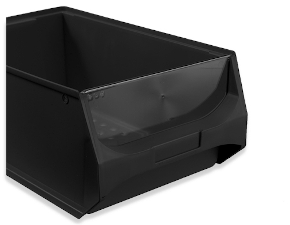 Leitfähige Frontblende für leitfähige Sichtlagerbox 5.0 & 5.1 | HxBxT 0,3x29,3x9,7cm (4 Stück)
