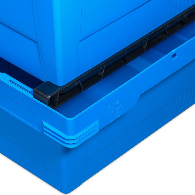Stapelbügel für Conical Mehrweg-Stapelbehälter | 2 Stück | Schwarz | Lagerbox Eurobox Transportbox Transportbehälter Stapelbehälter
