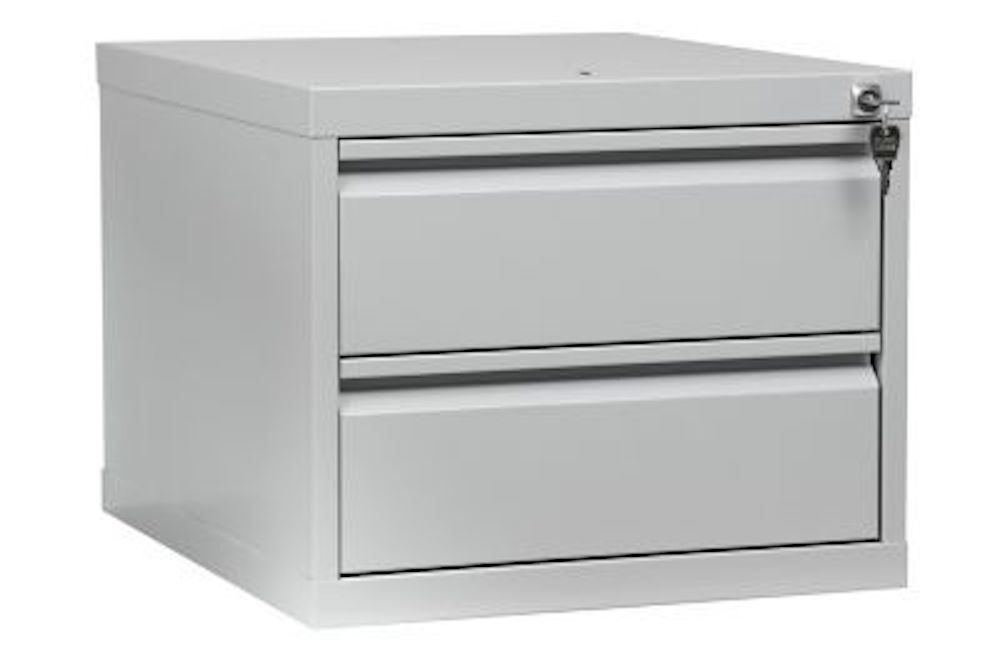 Unterbaucontainer CRICKET | 2 Schubladen | HxBxT 38x46x55 cm | Grau