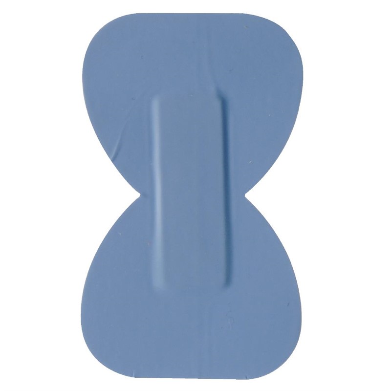 Blaue Pflaster für Fingerkuppen (50 Stück)