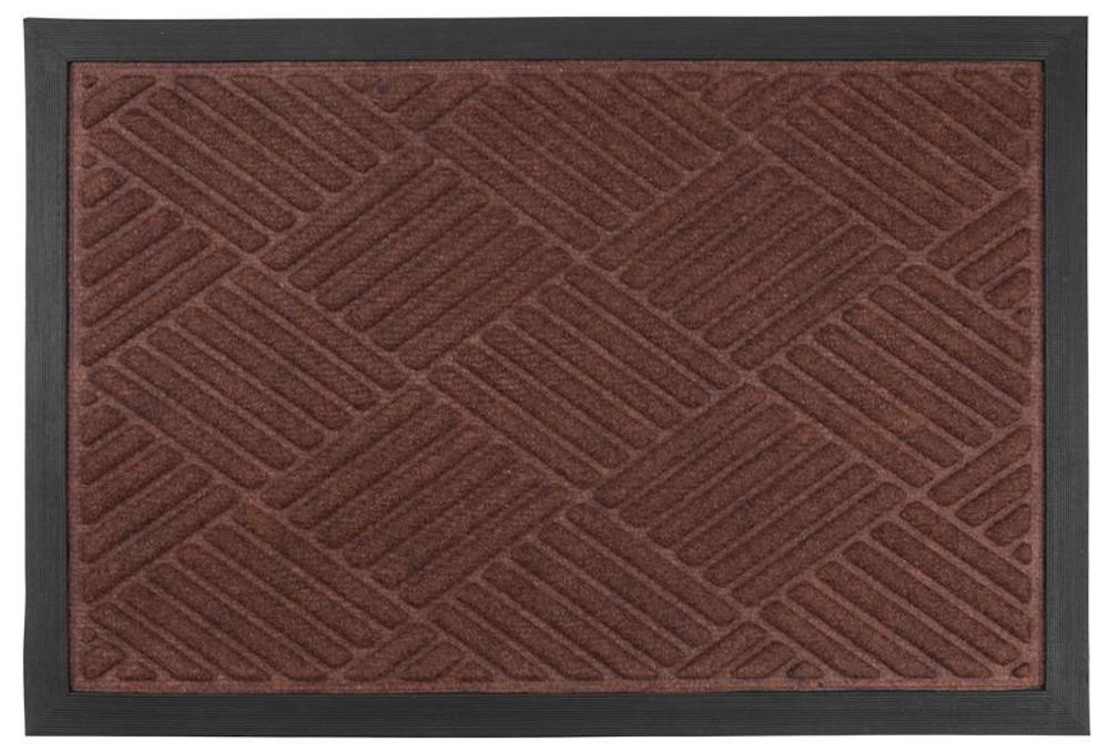 PROREGAL Fußmatte, Schmutzfangmatte PPM98, 40x60cm Parkett Akryll