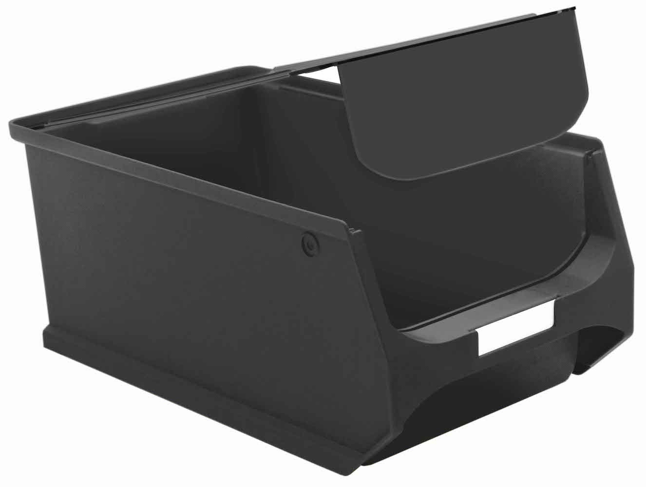 Staubdeckel 10x leitfähige Abdeckung für Sichtlagerbox 4.0 & 4.1 | HxBxT 0,3x19,2x31,5cm | ESD, Schmutzdeckel, Schutzdeckel, Sichtlagerbehälter, Sitchlagerkasten