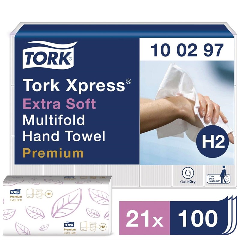 Tork Xpress Extra Soft Multifold Handtuch (2100 Stück)
