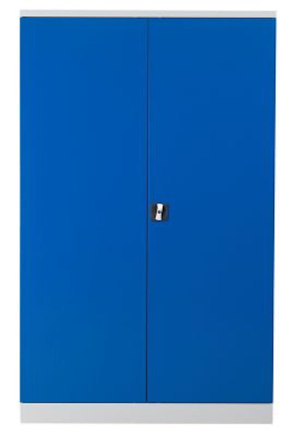 Stahlschrank BEE | HxBxT 195x120x60cm | Grau-Blau