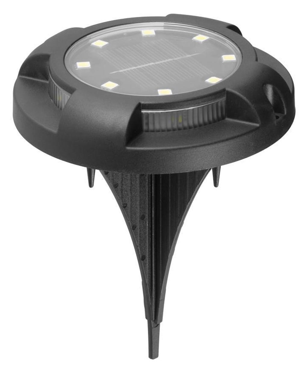 SuperSparSet 2x VENEDIG Solarlampe mit automatischer Einschaltfunktion | HxØ 14x11cm | 12 SMD-LEDs | Automatisches Schalten | Gartenlampe, Rattanlampe, LED Lampe, Solarlampe