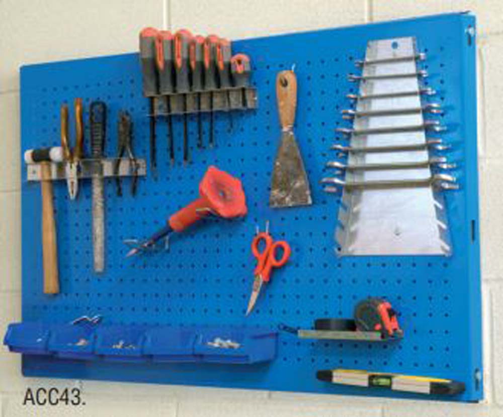 Lochblech Werkzeugwand BUFFALO | HxB 40x90cm | Blau