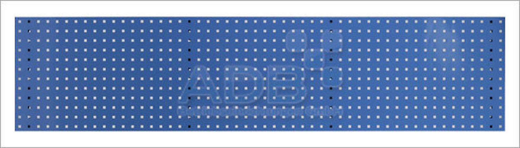 Lochplatte | BxH 197,5x45,6cm | Lichtblau