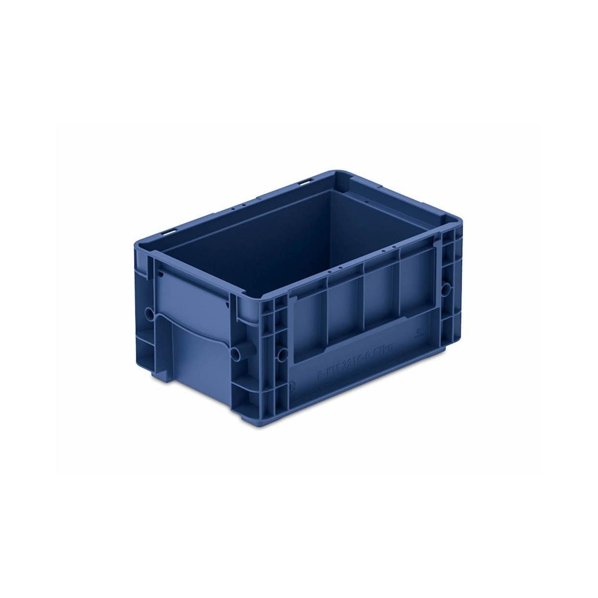 VDA KLT Kleinladungsträger mit Verbundboden | HxBxT 14,7x20x30cm | 5,3 Liter | KLT, Transportbox, Transportbehälter, Stapelbehälter
