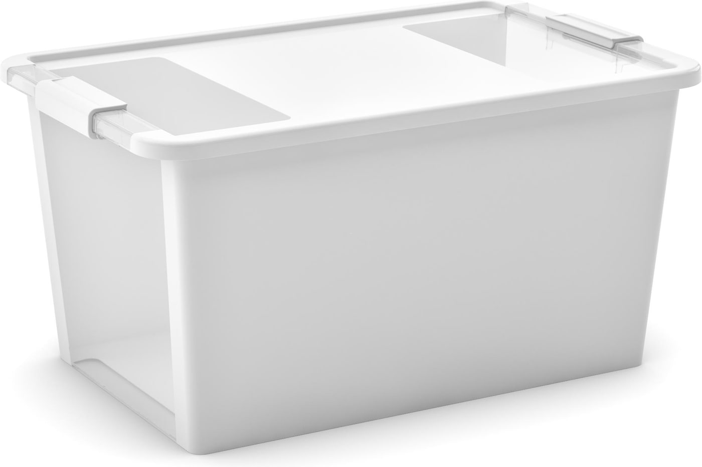 SuperSparSet 10x Mehrzweck Aufbewahrungsbehälter STORAGE mit Deckel | HxBxT 28x55x35cm | 40 Liter | Weiß | Behälter, Box, Aufbewahrungsbehälter, Aufbewahrungsbox