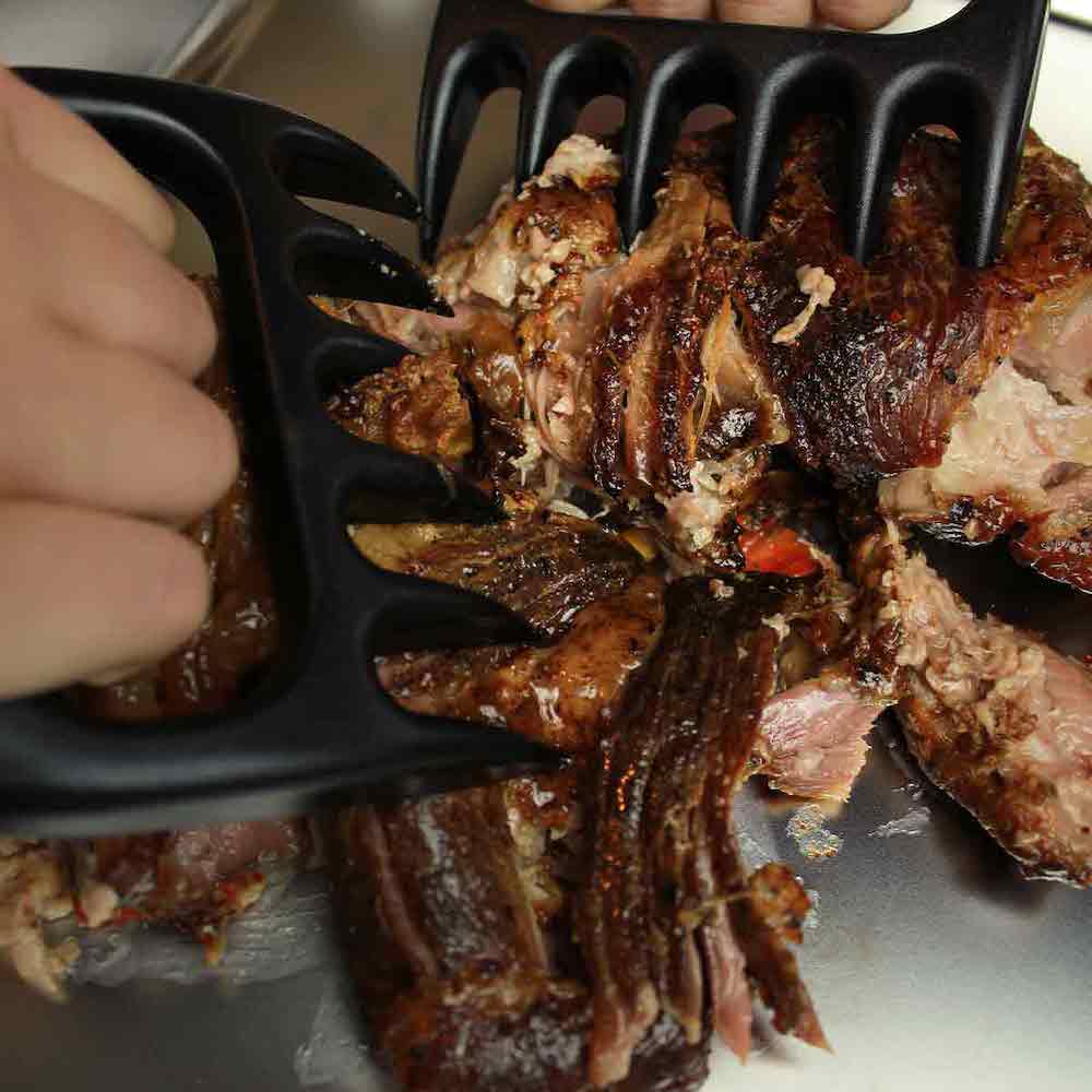 CHEFGASTRO BBQ Pulled Pork / Beef Set, 5-teilig, Fleischkrallen Set