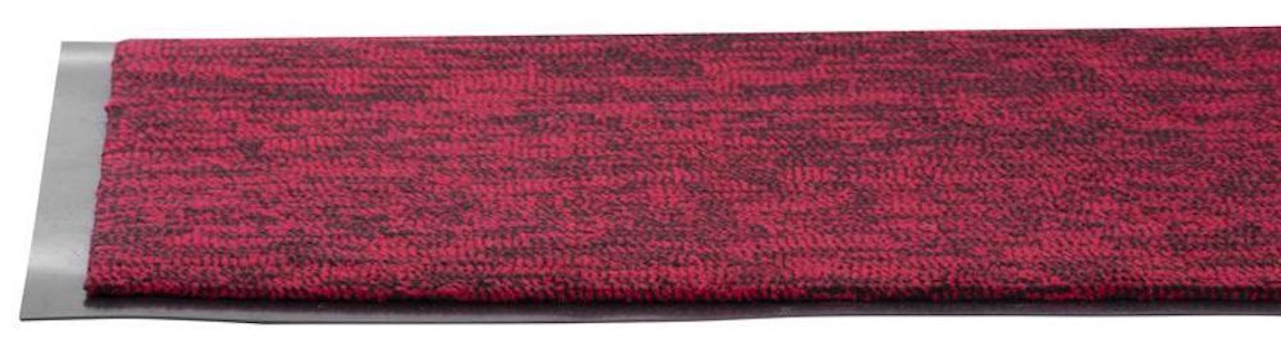 PROREGAL Fußmatte, Schmutzfangmatte 40x60cm, Schwarz-rot