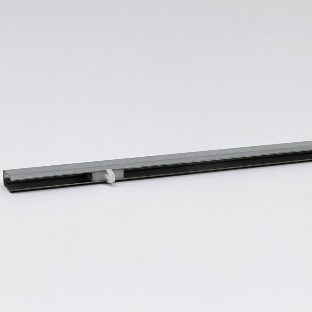 Mittelanschlag für Stahlplatten-Fachboden der Serien FALKE, TAURUS, GRIP & ADLER | Breite 128cm | Verzinkt