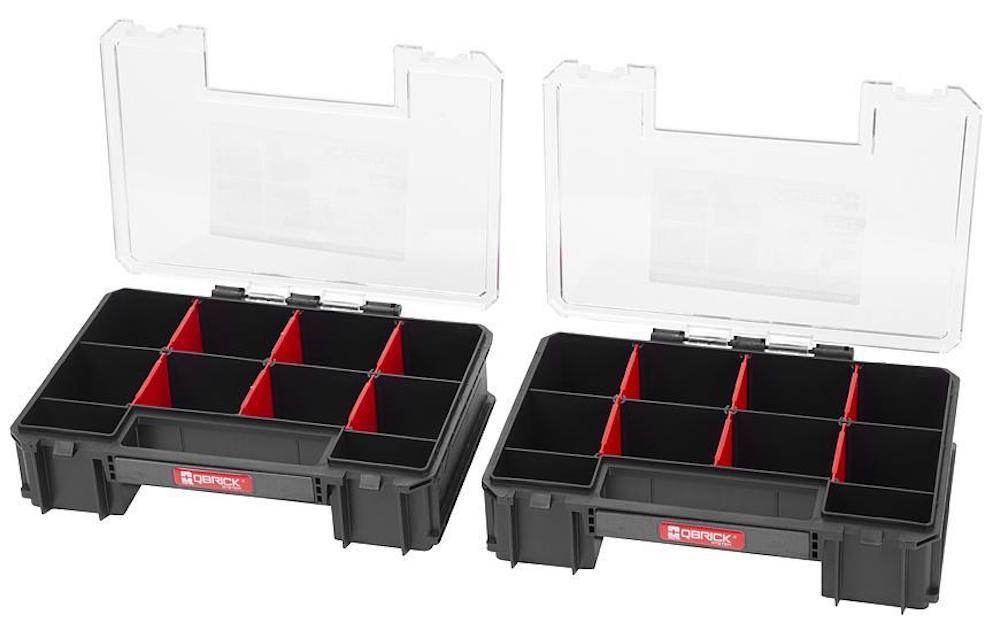 Werkzeugkasten mit zwei Organizern Qbrick® System Two