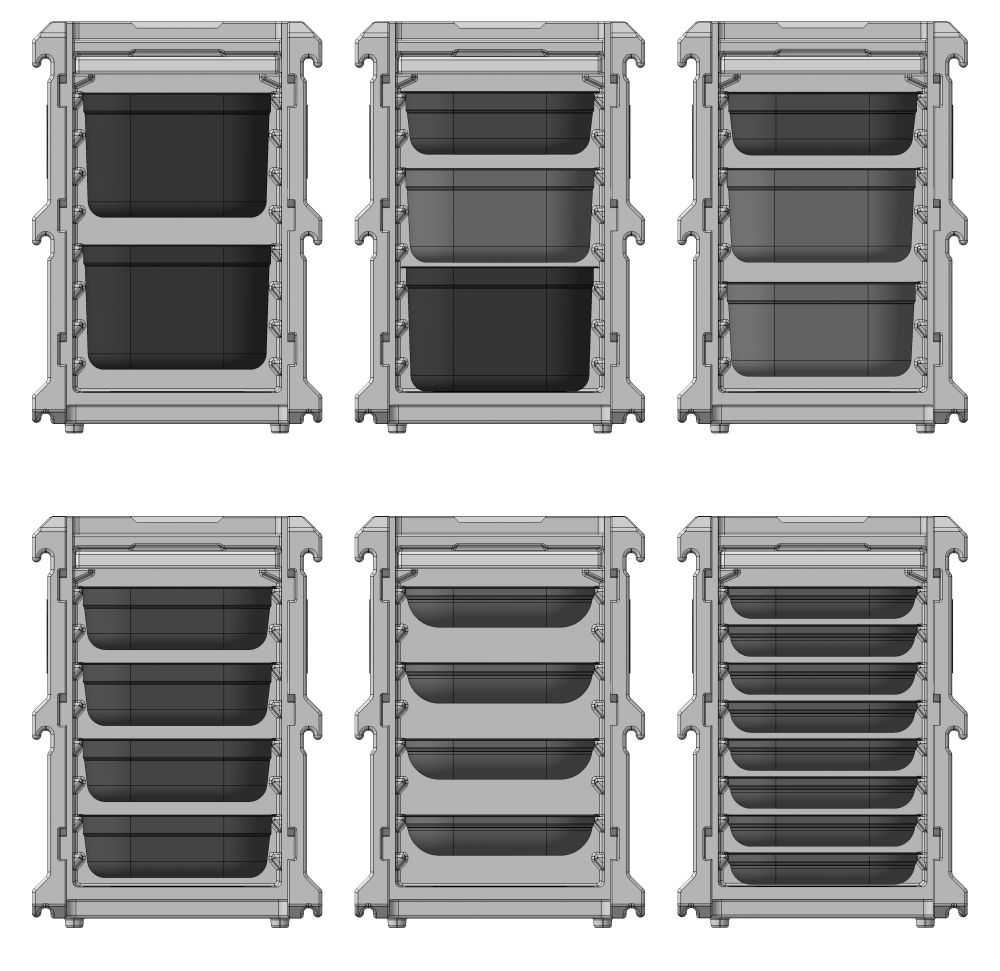 Thermo Catering Container, GN 1/1, GN 1/1, 100L, 635x465x(H)660mm