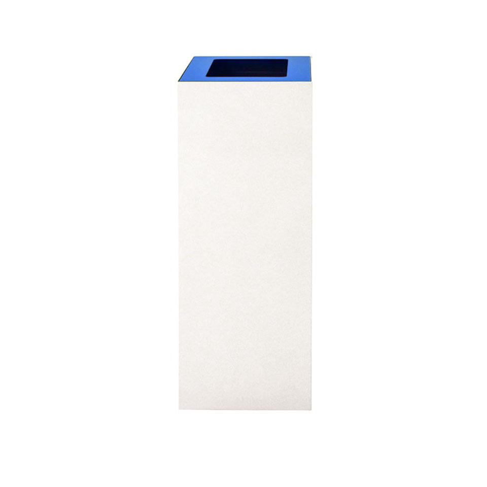 Deckel für modulare Abfalltrennanlage mit 60 Liter | HxBxT 2x25,5x33cm | Blau