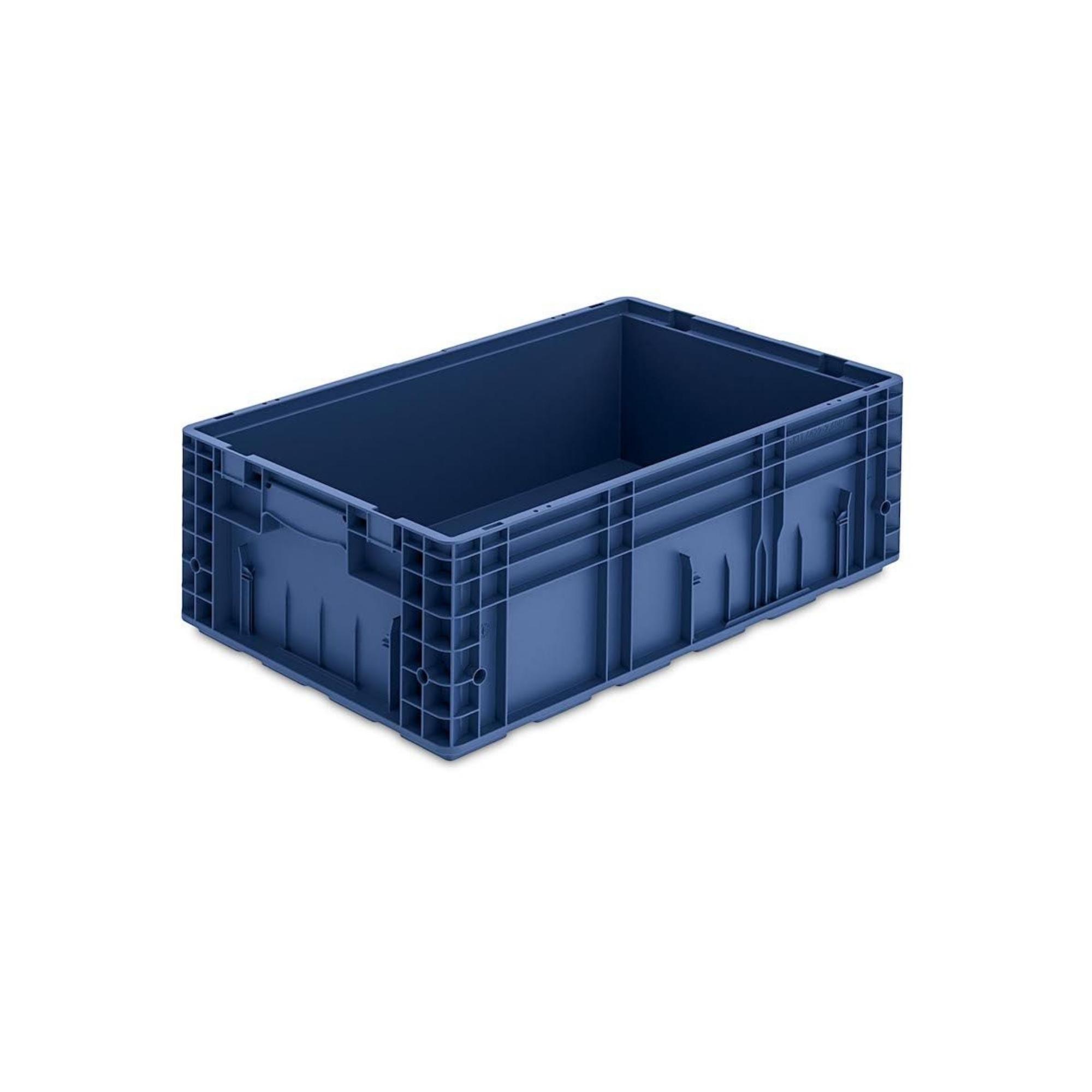 VDA KLT Kleinladungsträger mit Verbundboden | HxBxT 21,3x40x60cm | 34,9 Liter | KLT, Transportbox, Transportbehälter, Stapelbehälter