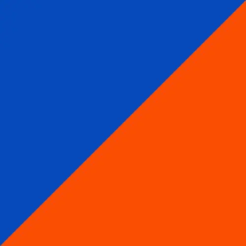Blau/Orange