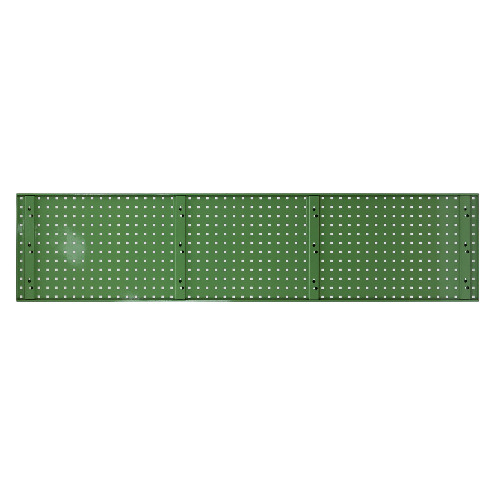 Lochplatte | BxH 197,5x45,6cm | Resedagrün