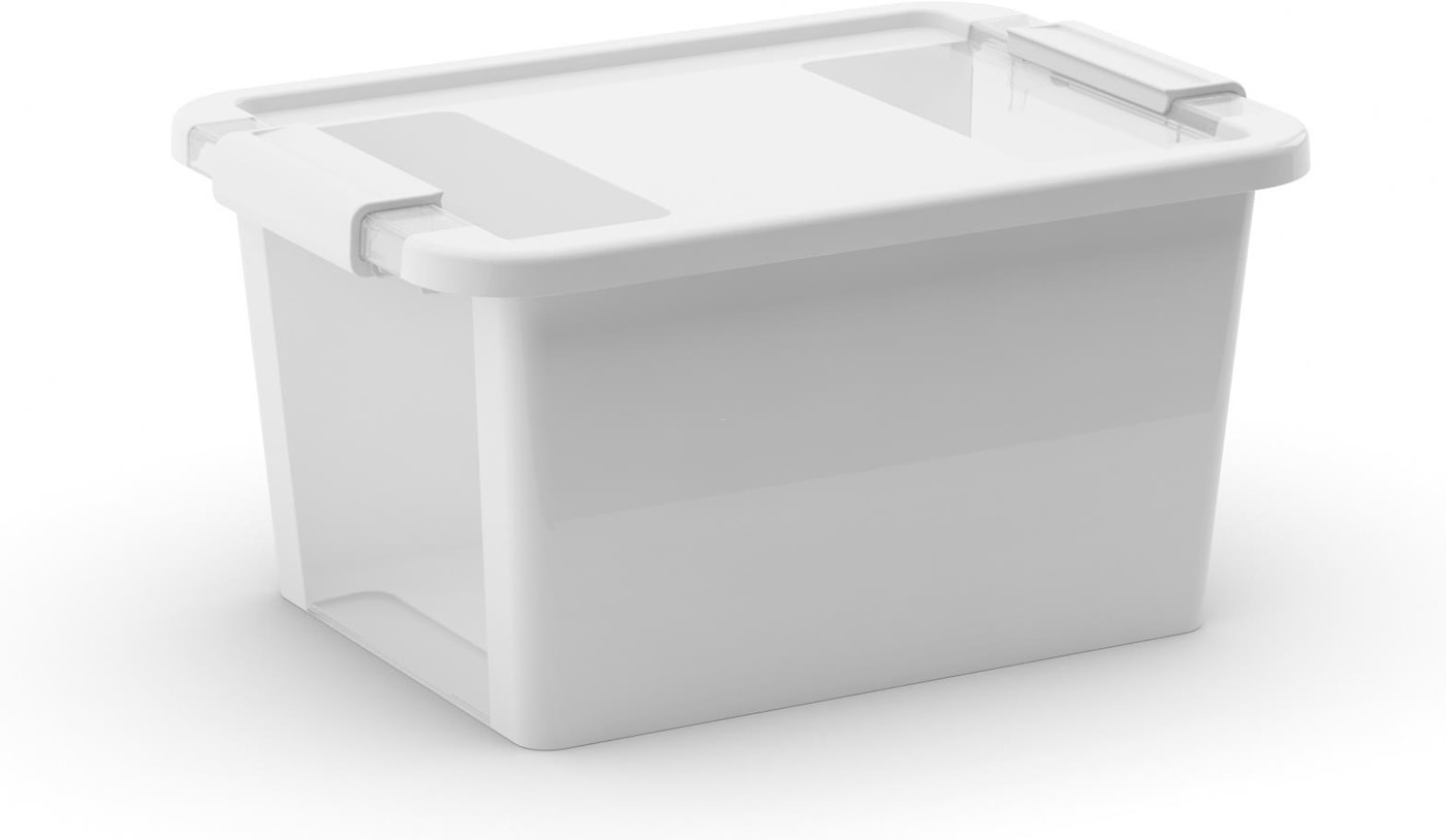 SuperSparSet 5x Mehrzweck Aufbewahrungsbehälter STORAGE mit Deckel | HxBxT 26x36,5x19cm | 11 Liter | Weiß | Behälter, Box, Aufbewahrungsbehälter, Aufbewahrungsbox