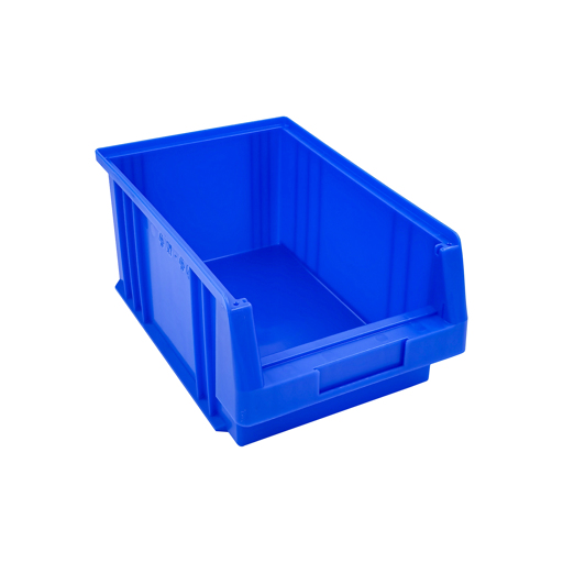 SuperSparSet 10x Sichtlagerbox Classic D | Blau | HxBxT 15x21x33cm | Polypropylen | Sichtlagerbehälter, Sichtlagerkasten, Sichtlagerkastensortiment, Sortierbehälter