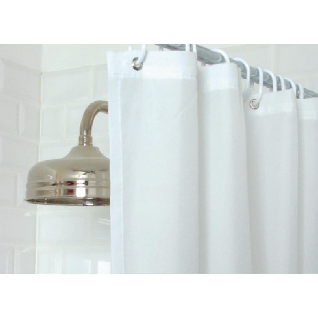 Mitre Essentials Duschvorhang weiß 180x180cm