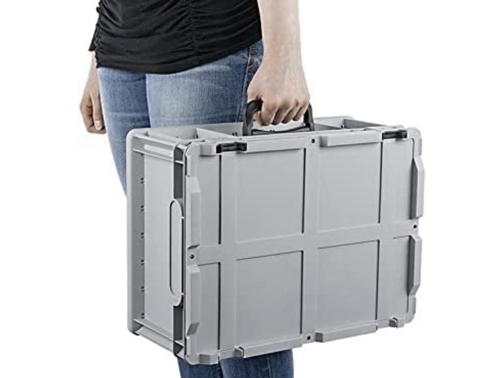 SparSet 20x Koffergriff mit Befestigungsnieten für NextGen Euroboxen | Schwarz