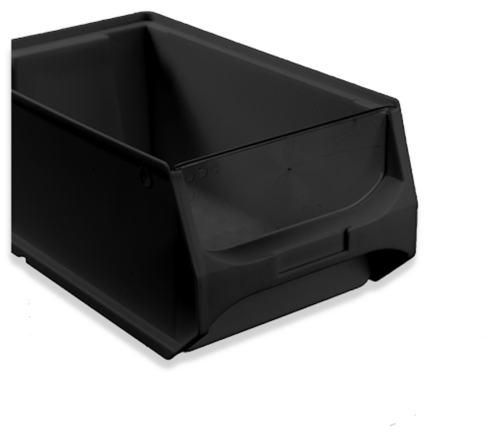 Leitfähige Frontblende für leitfähige Sichtlagerbox 4.0 & 4.1 | HxBxT 0,3x18,6x7,2cm (10 Stück)