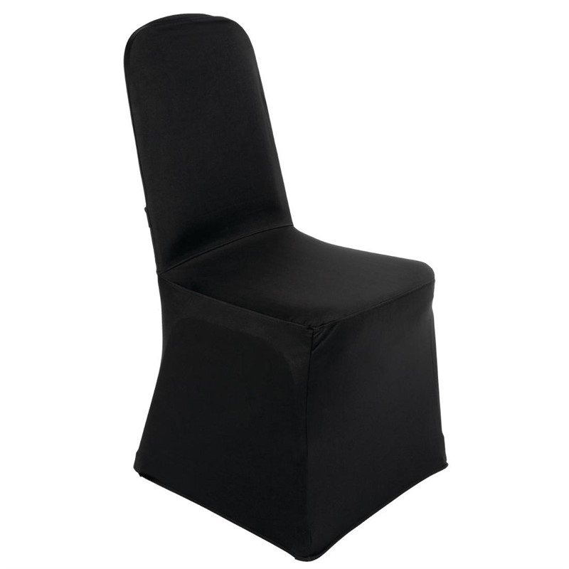 Bolero Stuhlüberzug schwarz
