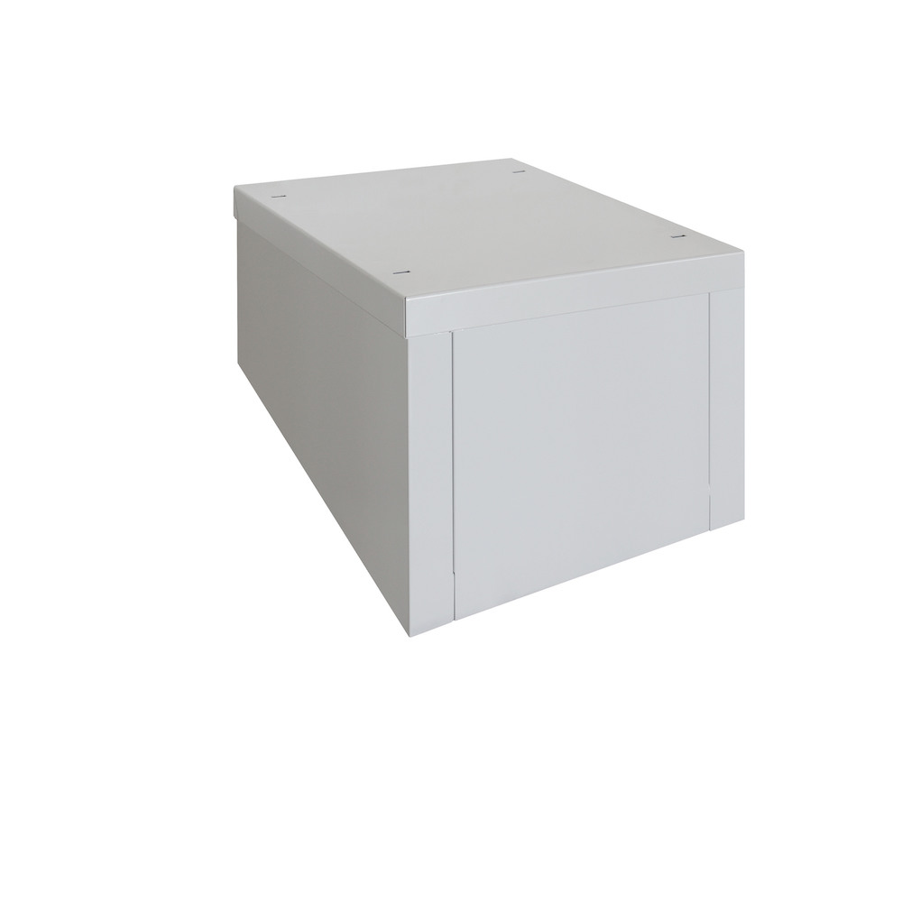 Schubladenbox mit 3 Schubladen für Werkbank Rhino| HxBxT 40x53x70cm | Traglast 60kg | Lichtgrau/Anthrazitgrau
