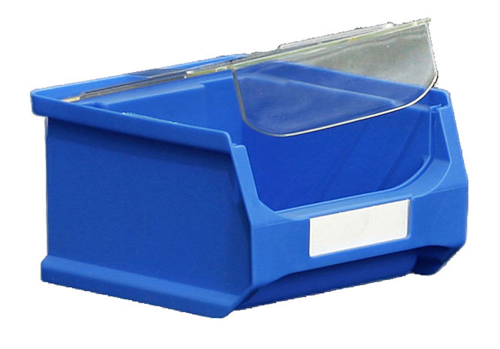 Staubdeckel 10x transparente Abdeckung für Sichtlagerbox 1.0 | HxBxT 0,2x9,5x8,5cm | Schmutzdeckel, Schutzdeckel, Sichtlagerbehälter, Sitchlagerkasten