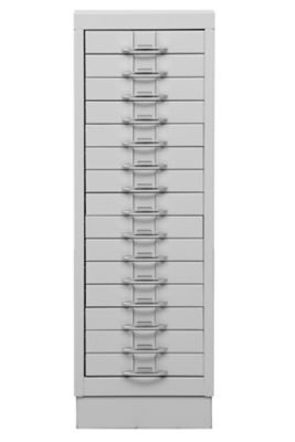 Schubladenschrank Swan | 15 Schubladen | DIN A4 | HxBxT 90x30x40cm | Grau