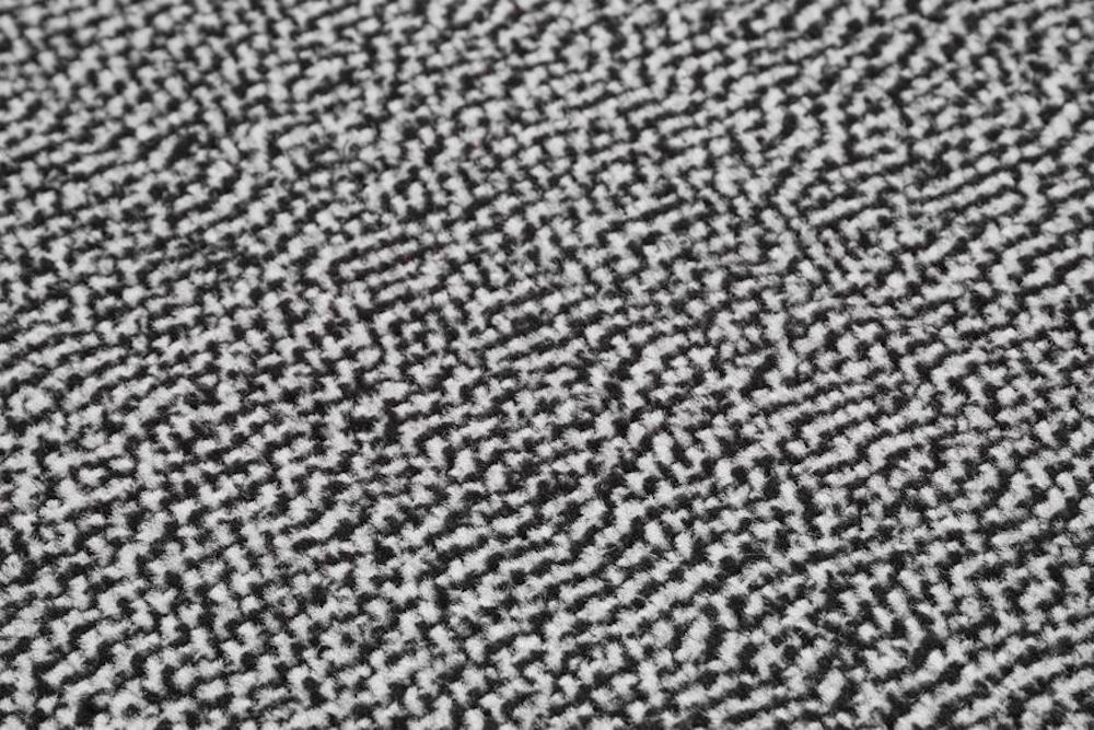 PROREGAL Fußmatte, Schmutzfangmatte 60x90cm, Schwarz-grau