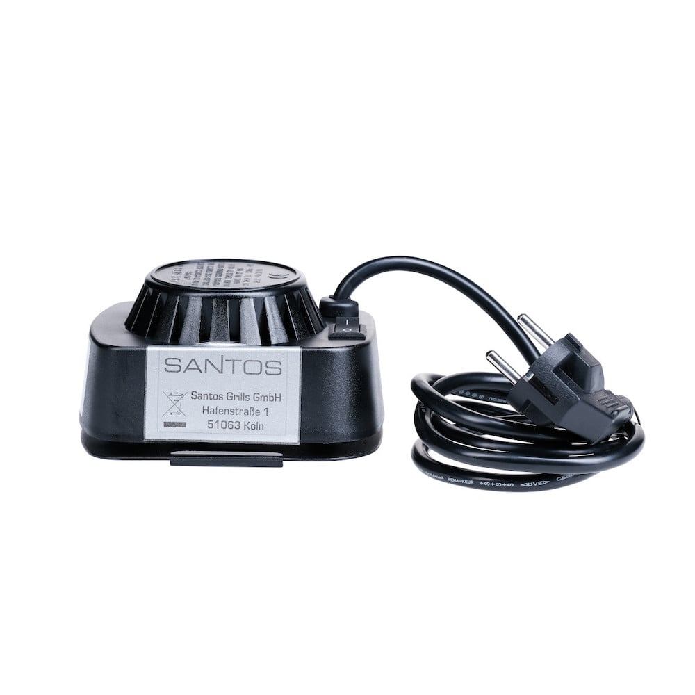 CHEFGASTRO BBQ Motor für Drehspieß mit 2 Laufrichtungen & Richtungswechsel, 8 mm Aufnahme