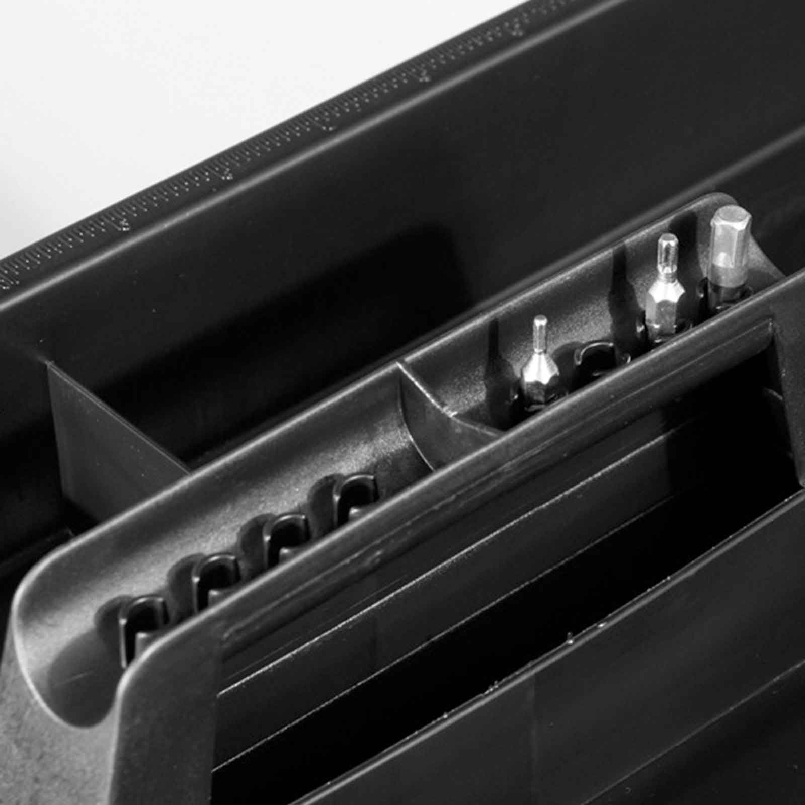 Werkzeugkoffer McPlus Promo S 16 | HxBxT 20x40x22cm | Schwarz