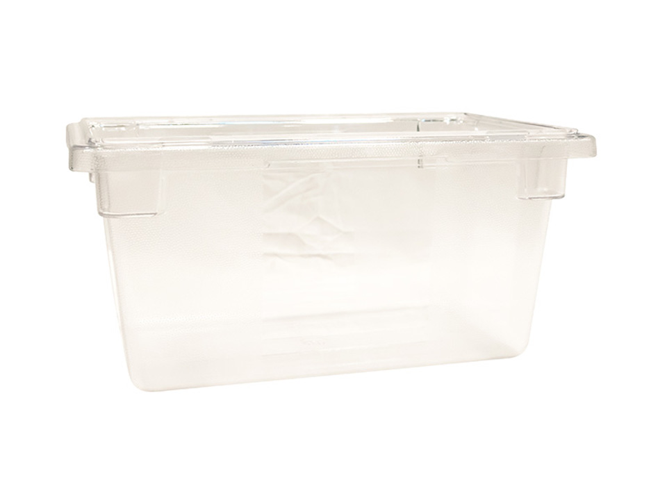 Rubbermaid transparenter Lebensmittelbehälter | 19 Liter, HxBxT 23x45,7x30,5cm | Transparent