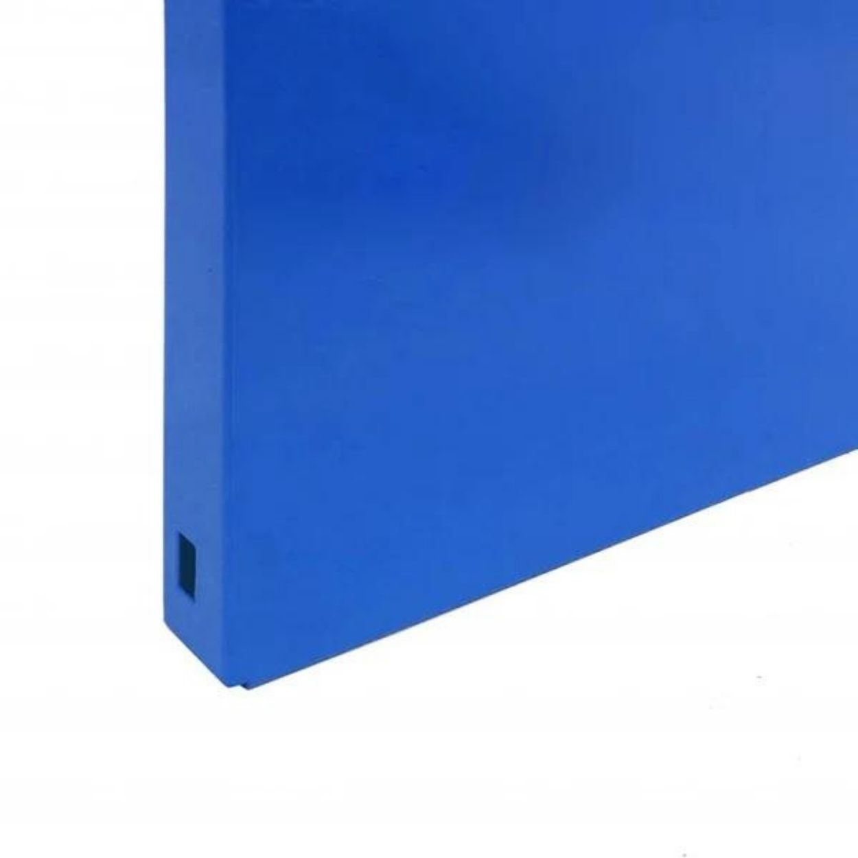Doppelpack 2x Memoboard aus Stahl geschlossen | HxBxT 30x30x3,5cm | Blau | Wandtafel Trägersystem