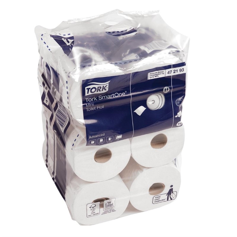 Tork Smart One Mini-Toilettenpapier (12 Stück)