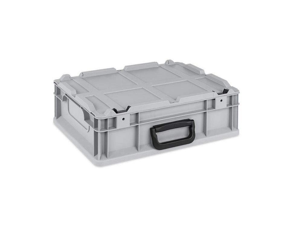 SparSet 10x Koffergriff mit Befestigungsnieten für NextGen Euroboxen | Schwarz