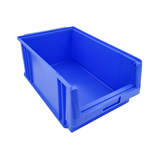 SuperSparSet 8x Sichtlagerbox Classic A | Blau | HxBxT 20x32x50cm | Polypropylen | Sichtlagerbehälter, Sichtlagerkasten, Sichtlagerkastensortiment, Sortierbehälter