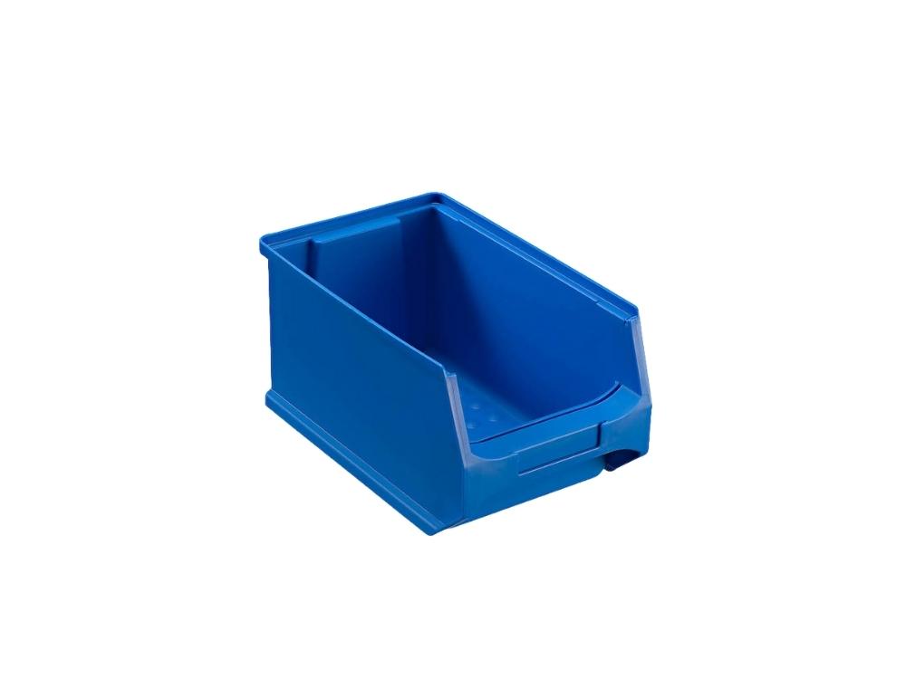 SuperSparSet 48x Blaue Sichtlagerbox 3.0 | HxBxT 12,5x14,5x23,5cm | 2,8 Liter | Sichtlagerbehälter, Sichtlagerkasten, Sichtlagerkastensortiment, Sortierbehälter