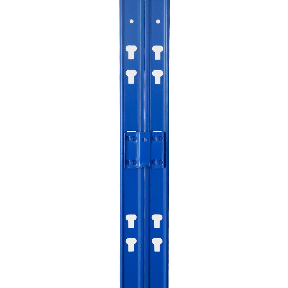 Regalverbinder für das Schwerlastregal TIGER | Stecksystem | 2 Stück | Blau